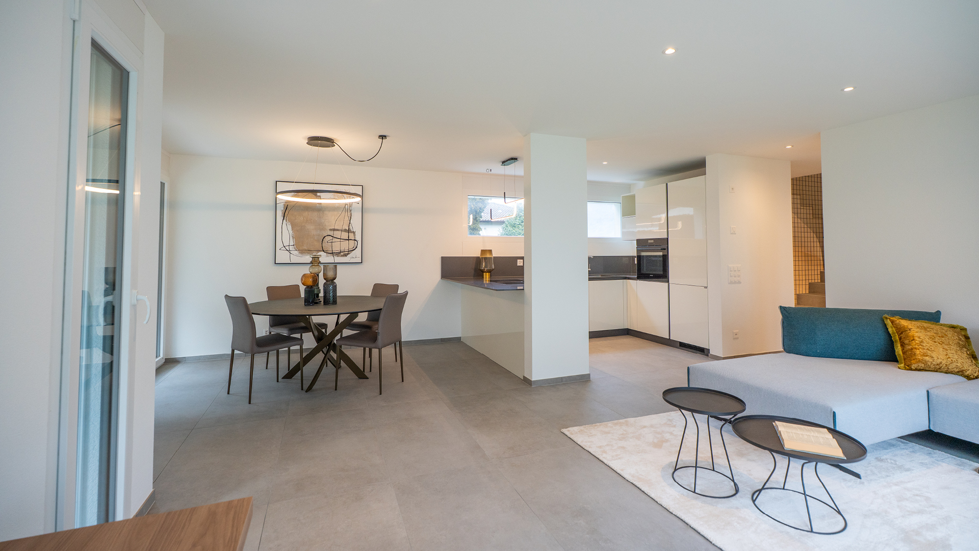 Architettura con finiture di pregio delle nuove costruzioni Residenza ai Pozz.